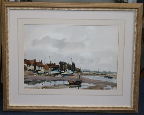 Edward Wesson (1910-1983) Pin Mill, 12.5 x 18in.